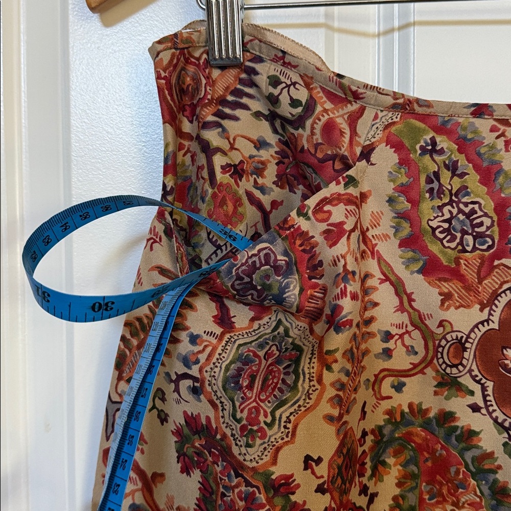 Sundance Multicolor Paisley Pencil Skirt - Picture 2 of 8